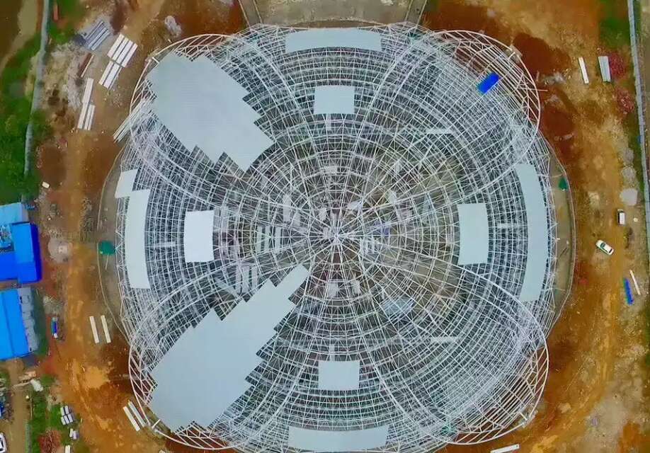 讷河体育馆网架
